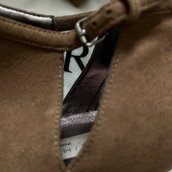 Stella McCartney Authentic Rare brown suede silver ankle closure booties - Picture 5 of 7